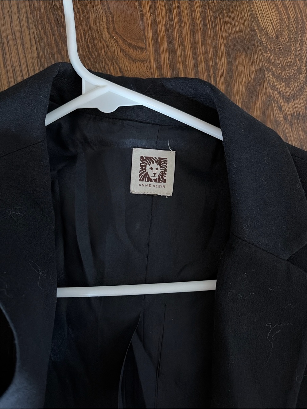 Anne Klein Black Tailored Blazer
